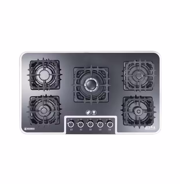 اجاق گاز صفحه ای شیشهای مات درخشان مدل G637