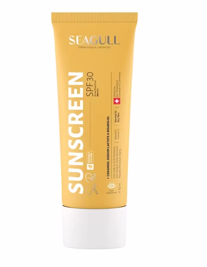 کرم ضد آفتاب مرطوب کننده SPF30 سی گل