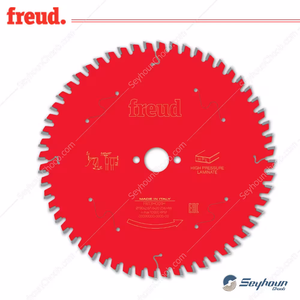 تیغ اره الماسه ام دی اف بر قطر 19 سانت (مخصوص فارسی بر 714 ماکیتا) فرود 56 دندانه مدل FR13H001H (اچ پی ال بر)