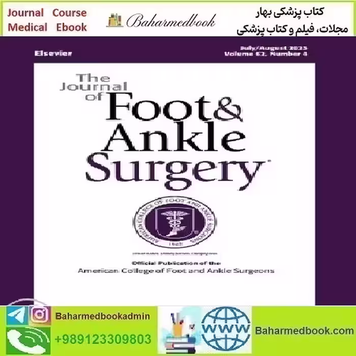 The Journal of Foot and Ankle Surgery Volume 59 Issue 1 to