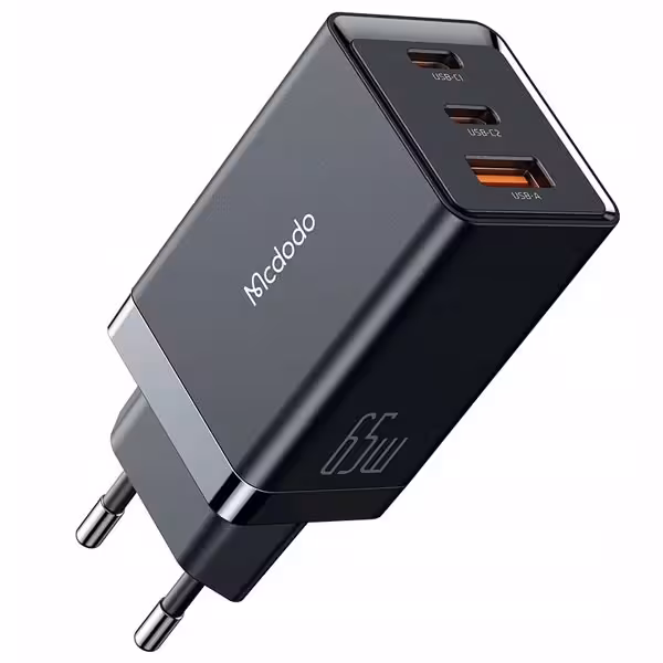 شارژر دیواری مک دودو مدل Gan 5 PRO CH-1542 به همراه کابل تبدیل USB-C