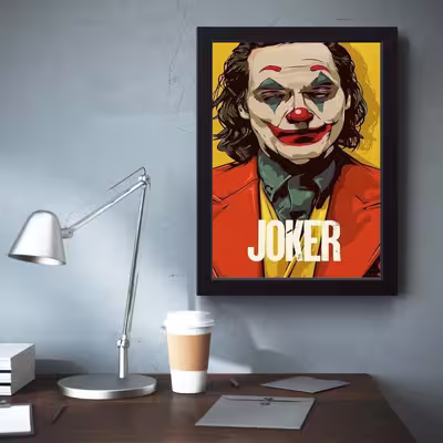 تابلو مدل Joker جوکر کد m50128
