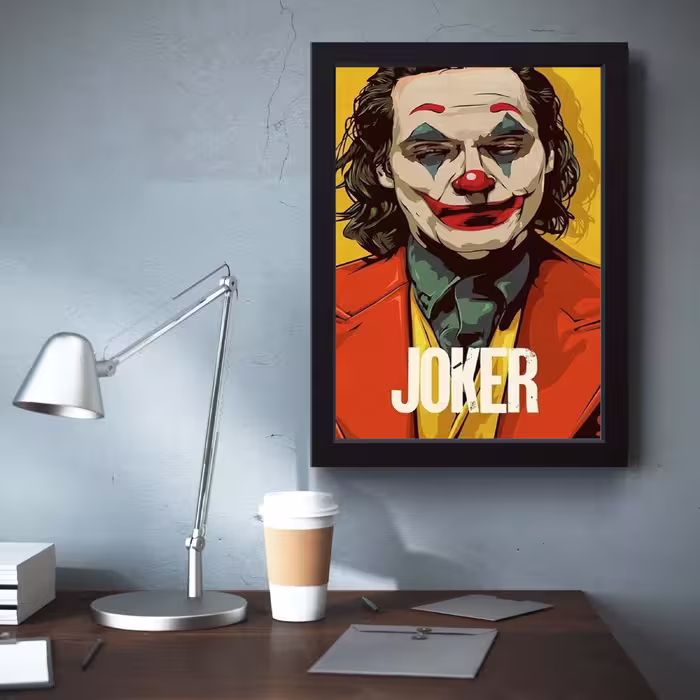 تابلو مدل Joker جوکر کد m50128