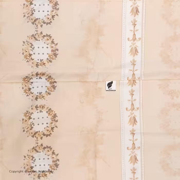 ملحفه آدنو مدل مهتاب کد IR74 یک نفره سایز 90x200 سانتی متر