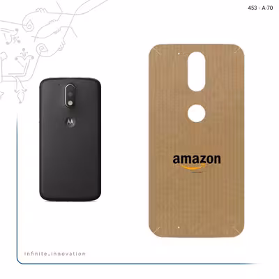 برچسب پوششی ماهوت مدل Amazon مناسب برای گوشی موبایل موتورولا Moto G4