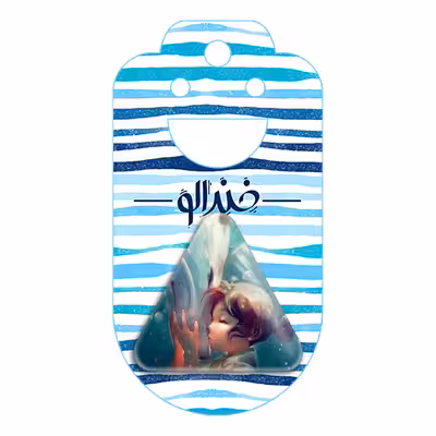 پیکسل خندالو طرح چیهیرو و هاکو انیمه شهر اشباح مدل مثلثی کد 12091