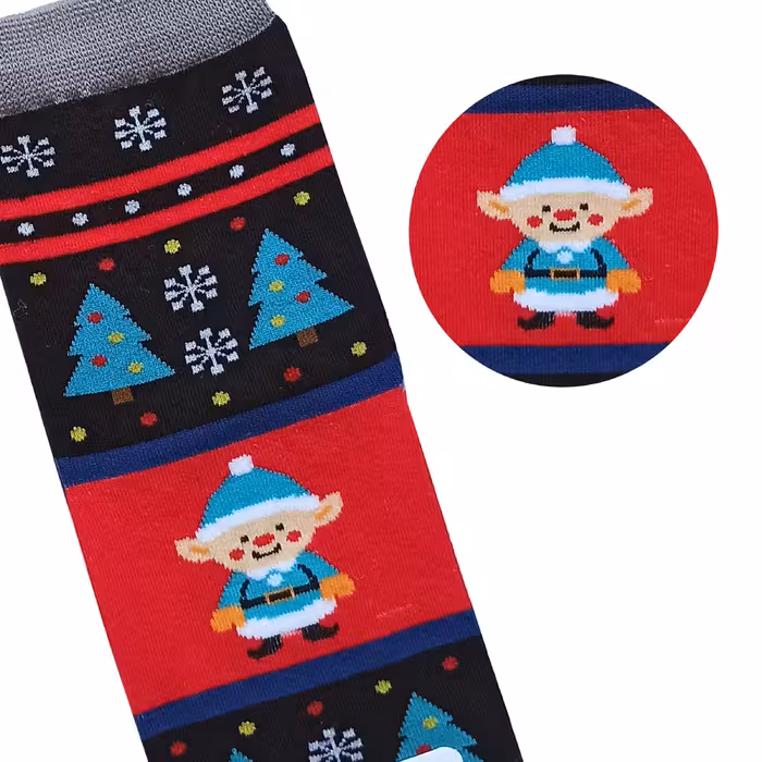 جوراب بچگانه طرح زمستان مدل CC05