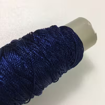 نخ دوخت چرم دوزی مدل ابریشمی Blu100m سایز 10 طول 100 متر