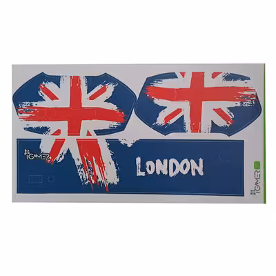 برچسب کنسول بازی ایکس باکس Series S آیگیمر طرح لندن مدل Skins0011 مجموعه 3 عددی