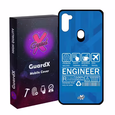 کاور گارد ایکس طرح مهندس مدل Glass10538 مناسب برای گوشی موبایل سامسونگ Galaxy A11/M11
