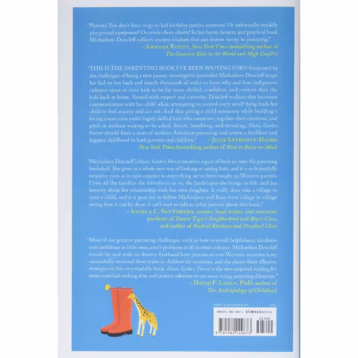 کتاب Hunt, Gather, Parent اثر Michaeleen Doucleff انتشارات Simon &amp; Schuster, Inc.