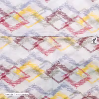 ملحفه آدنو مدل Diamond کد IR129 دونفره سایز 240x240 سانتی متر