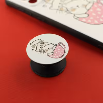 کاور مدل Pishi مناسب برای گوشی موبایل سامسونگ Galaxy A72 به همراه پاپ سوکت 