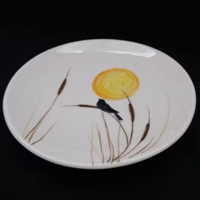 بشقاب سرامیکی هیوا طرح غروب کد 11206597