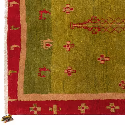 گبه دستباف ذرع و نیم سی پرشیا کد 122168