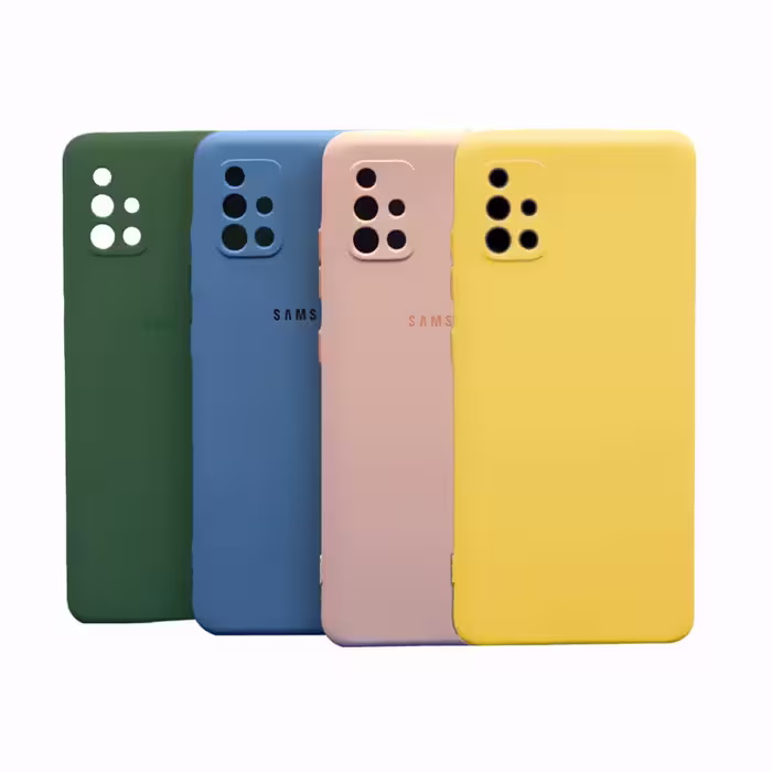 کاور مدل سیلیکون مناسب برای گوشی موبایل سامسونگ Galaxy A51