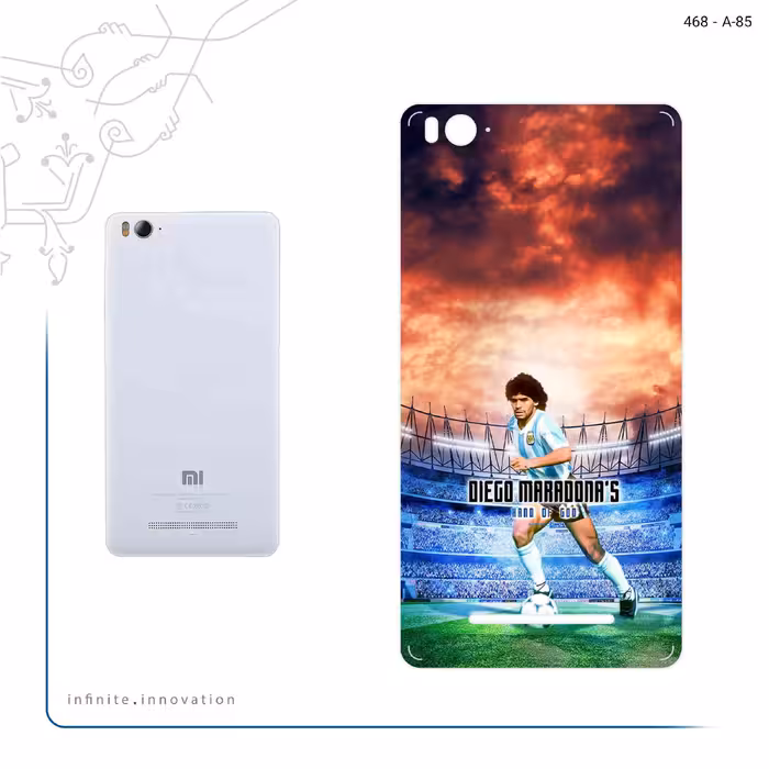 برچسب پوششی ماهوت مدل Diego Maradona مناسب برای گوشی موبایل شیائومی Mi 4i