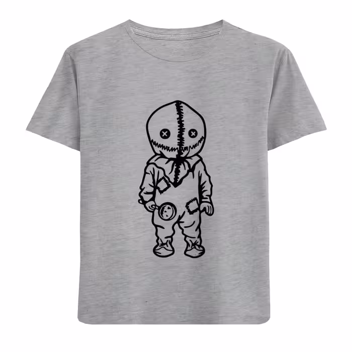 تی شرت آستین کوتاه بچگانه مدل آدم فضایی D364