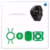 برچسب ماهوت طرح Matte Green مناسب برای ساعت هوشمند شیایومی Amazfit Stratos