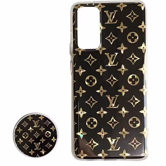 کاور مدل LV-88 مناسب برای گوشی موبایل سامسونگ GalAxy S21 به همراه پاپ سوکت
