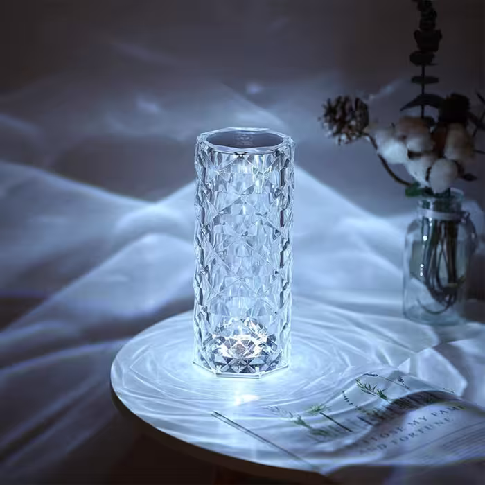 آباژور رومیزی کیوب مدل لمسی Diamond AXFU176