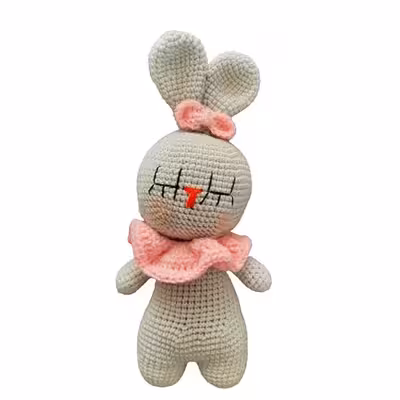 عروسک بافتنی مدل خرگوش کد 6