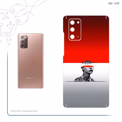 برچسب پوششی ماهوت مدل Collage of surreal Portrait of Women 1 مناسب برای گوشی موبایل سامسونگ Galaxy Note 20