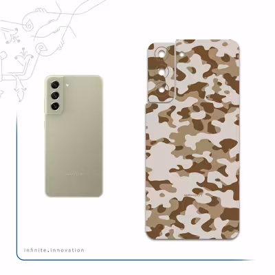 برچسب پوششی ماهوت مدل Army-Desert مناسب برای گوشی موبایل سامسونگ Galaxy S21 FE 5G