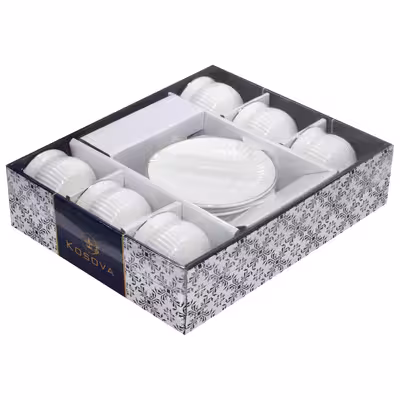 سرویس قهوه خوری 12 پارچه کوسووا مدل BYZ-036