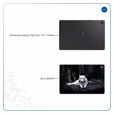 برچسب پوششی ماهوت مدل Dire Wolf مناسب برای تبلت سامسونگ Galaxy Tab S5e 10.5 2019 T720