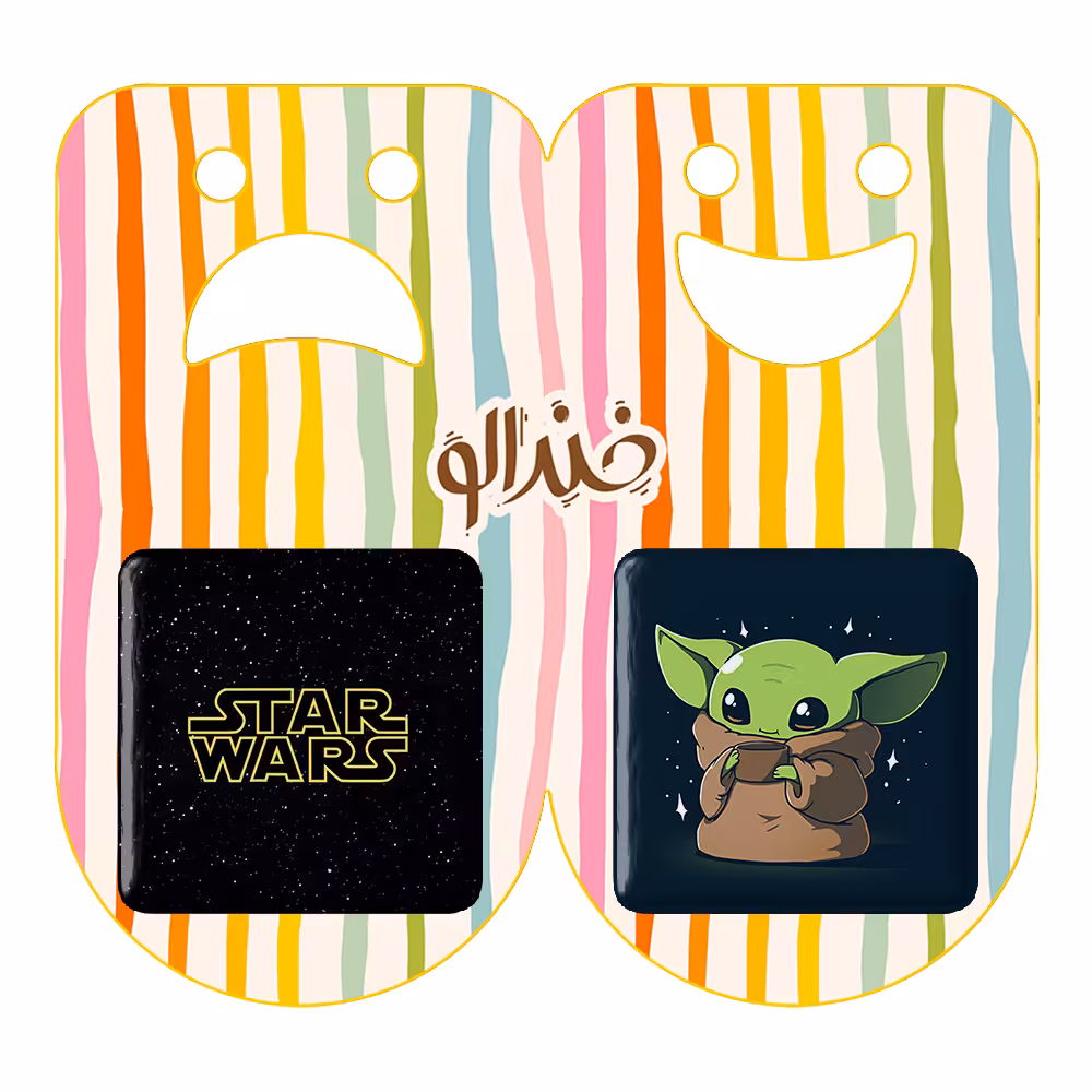 پیکسل خندالو مدل جنگ ستارگان کد 1028210280 مجموعه 2 عددی