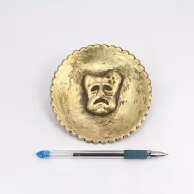 دیوارکوب سفالی طرح کاشی مجموعه 3 عددی