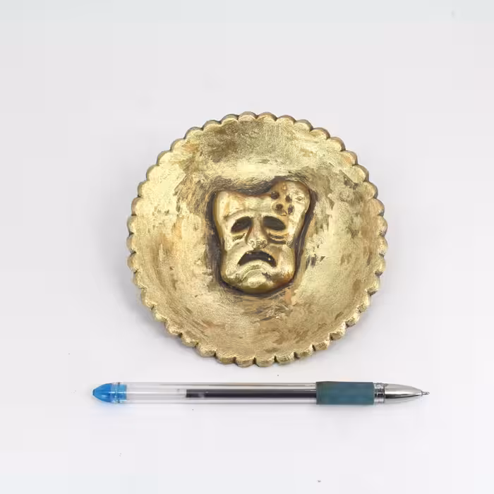 دیوارکوب سفالی طرح کاشی مجموعه 3 عددی