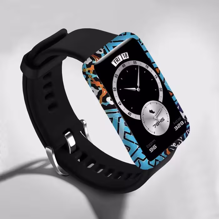 برچسب ماهوت طرح Iran Tile7 مناسب برای ساعت هوشمند هوآوی Watch Fit