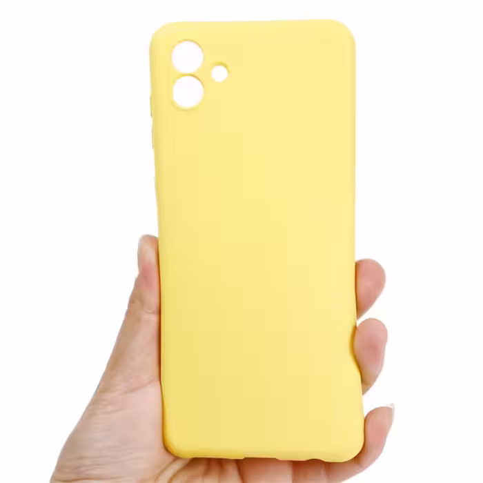 کاور مدل Silicone مناسب برای گوشی موبایل سامسونگ Galaxy A04e به همراه محافظ صفحه نمایش