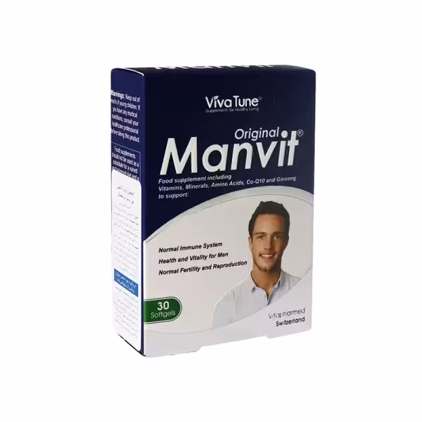 سافت ژل من ویت اورجینال ویواتیون مناسب آقایان 30 عدد