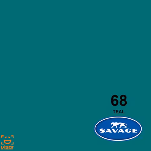 فون کاغذی سبز دودی Savage Seamless Paper Teal 68