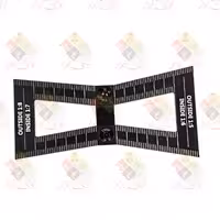 شابلون دم چلچله نجاری داسکوا مدل 1103-1804