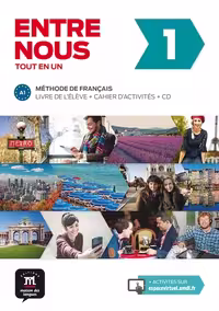 کتاب فرانسه آدخ نو Entre nous 1 A1 : Livre de l’élève   cahier d’activités