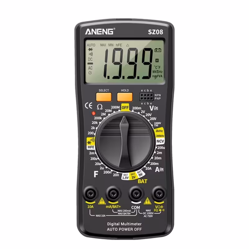 مولتی متر دیجیتال آننگ مدل SZ08