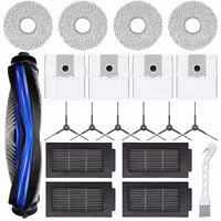 اکسسوری جارو رباتیک اکووکس مناسب مدل ECOVACS DEEBOT T50 Series T50 PRO/T50 Max Vacuum and Mop Accessories Kit (ارسال 10 الی 25 روز کاری)