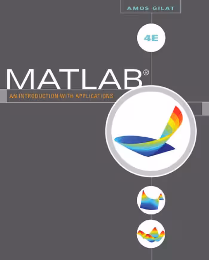 خرید و دانلود نسخه کامل کتاب MATLAB: An Introduction with Applications, Fourth Edition