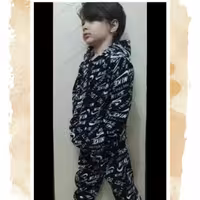 ست هودی وشلوار مخمل اسپرت زمستانه مدل نایک سایز 2تا9 سال