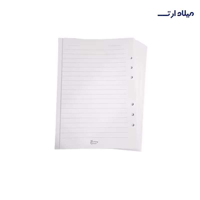 برگه دفترچه 20*15 سانت