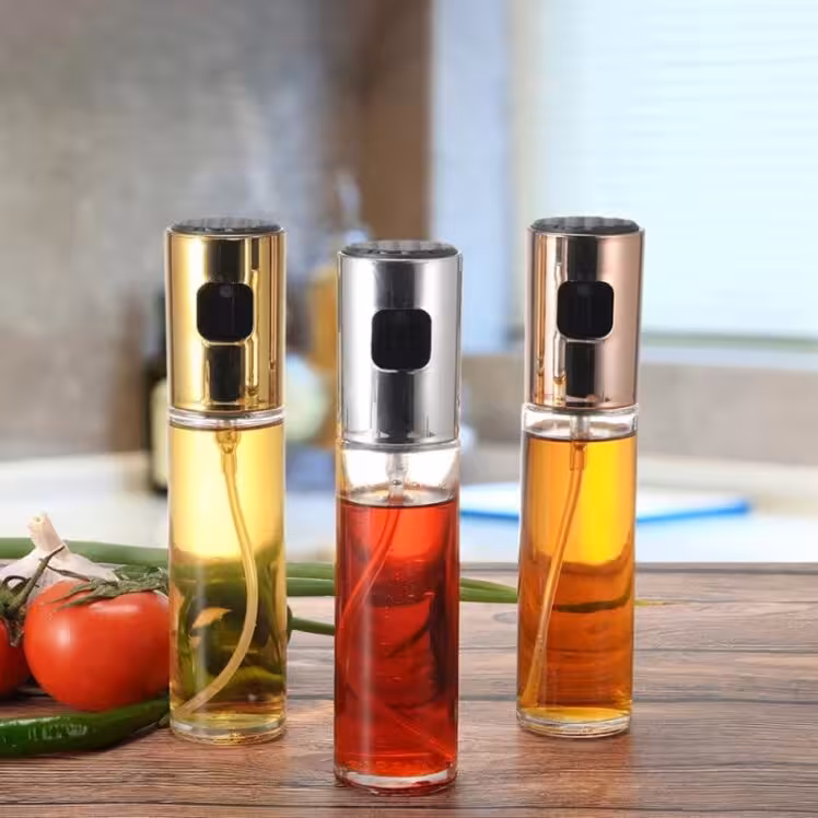 اسپره پاش روغن شیشه ای در رنگی