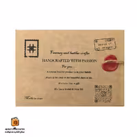 دفتر کلاسوری چرمی مدل Love طرح a