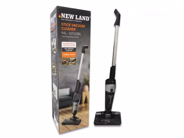 جارو عصایی نیولند مدل broom stick NEWLAND NL-3050BL