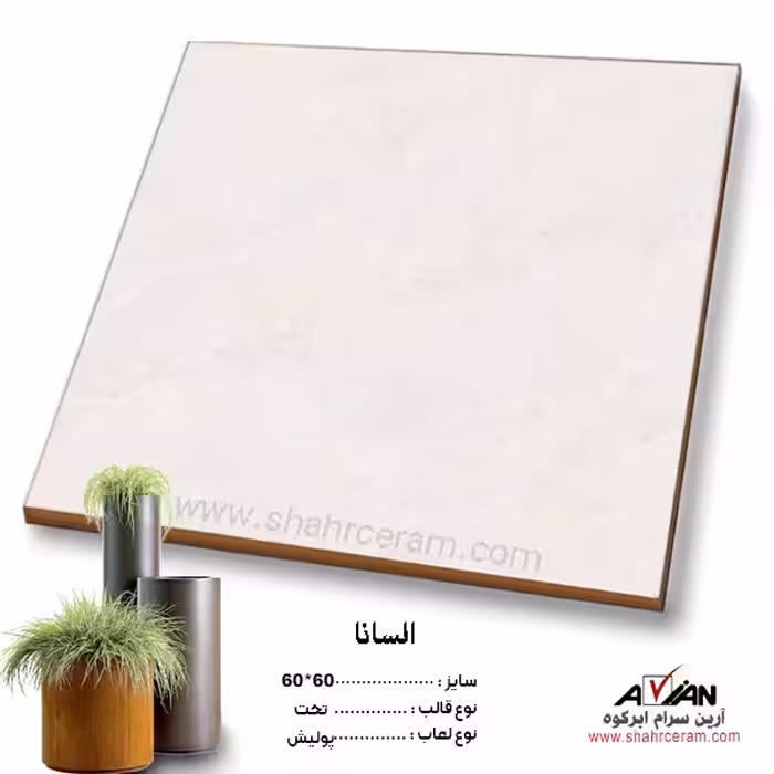 سرامیک السانا 60*60 آرین سرام
