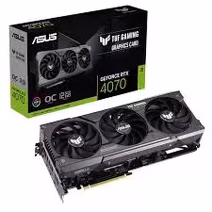 کارت گرافیک ایسوس مدل ASUS TUF 4070 TUF OC 12G