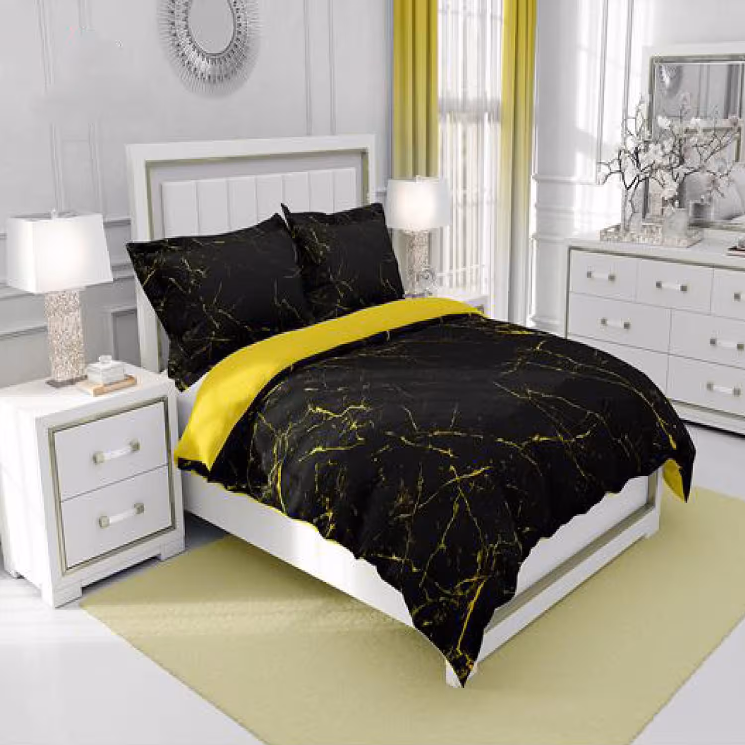 سرویس روتختی طرح‌دار چیداری مدل 1013